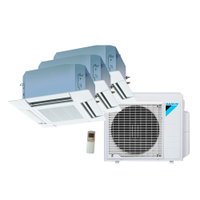 Ar Condicionado Multi Split Cassete 4 Vias Inverter Daikin  3x9000 BTU/h Quente e Frio Monofásico 3MXS24PMVM