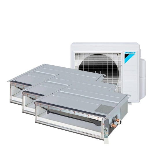 Ar Condicionado Multi Split Inverter Daikin Duto 1x12000 + 2x18000 BTU/h Quente e Frio Monofásico 4MXS28PMVM