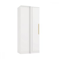 Guarda-Roupa Solteiro Modulado N530 1 Porta Branco - Kappesberg