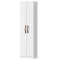 Armario Multiuso 2 Portas 170 cm MDP LARA MU019 Branco Neve MXM