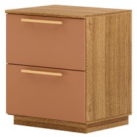Mesa De Cabeceira 2 Gavetas 50 cm DUB 50019 Nature Camarim VLR