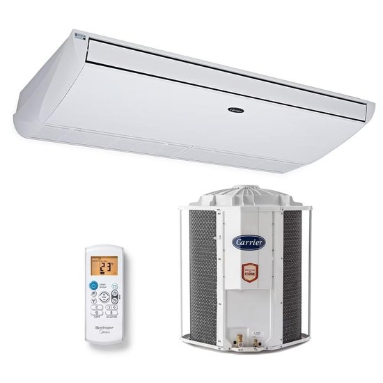 Ar-Condicionado Split Teto 57000 BTUs Carrier Xperience Só Frio 42ZQB60C5/38CCW060535MC 220V Trifásico