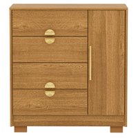 Comoda Sapateira 4 Gavetas 1P 93 cm 20033 Nature VLR