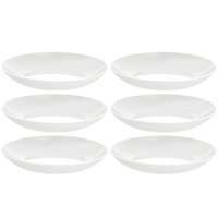 Conjunto 6 Pratos Fundos Porcelana Branca 22cm Sophia Sopas Tramontina
