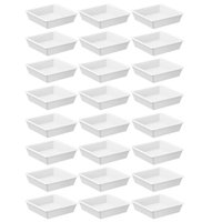 Kit 24 Molheiras Para Shoyu Brancos 50ml Sushi Potes Porta Molhos Japonês Coza Uno