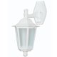 Arandela Branca Luminária Parede 37cm Lâmpada E27 Bivolt Dital Grega Colonial