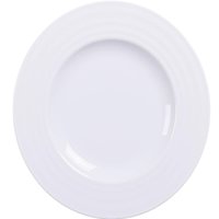Prato Sobremesa Branco 21cm Porcelana Vibrare Tramontina Avulso Bolo Torta Doces