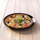 Jogo 6 Pratos de Vidro Opalino Black Friends Time Pizza 32cm Lyor 