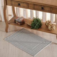 Tapete Nobile Jacquard 100% Algodão 1300g/m² 40x60cm  Oyster