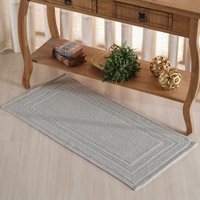 Tapete Nobile Jacquard 100% Algodão 1300g/m² 50x100cm Oyster