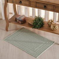 Tapete Nobile Jacquard 100% Algodão 1300g/m² 40x60cm  Erva Doce