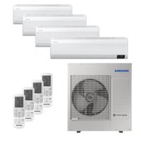 Ar-Condicionado Multi Split Inverter 34000 BTUs Samsung Quente e Frio (3 Evap. HW 9000 + 1 Evap. HW 24000) 220V