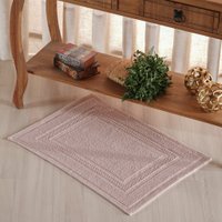 Tapete Nobile Jacquard 100% Algodão 1300g/m² 40x60cm  Peach