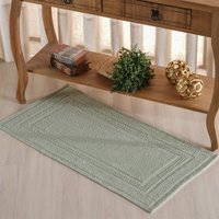 Tapete Nobile Jacquard 100% Algodão 1300g/m² 50x100cm Erva Doce