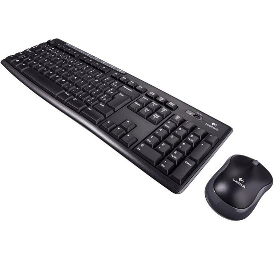 Combo Teclado e Mouse Logitech MK270 s/ Fio 920-004433