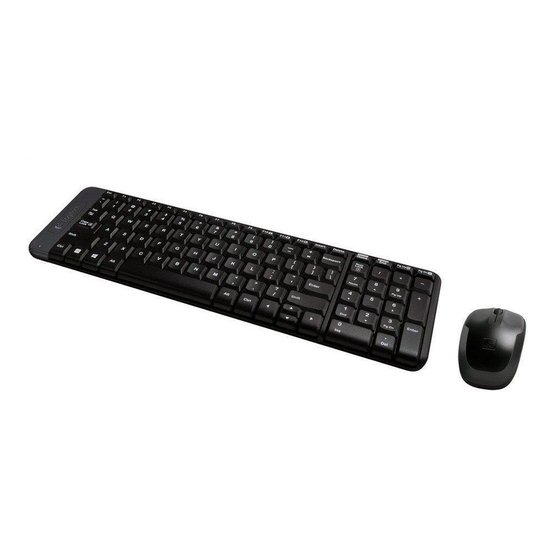 Combo Teclado e Mouse Logitech MK220 s/ Fio 920-004431