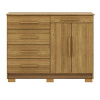Comoda Sapateira 5G 2P 122 cm SIRI 20019 Nature VLR