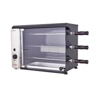 Churrasqueira a Gás de Bancada Vertical Titan Stand 3 Espetos Giratórios 127V