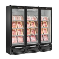 Refrigerador Expositor Vertical 1468 Litros Preto 220V Gelopar GCBC-1450