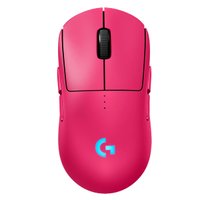 Mouse Gamer Sem Fio Logitech PRO 2 LightSpeed Rosa - 910-007308