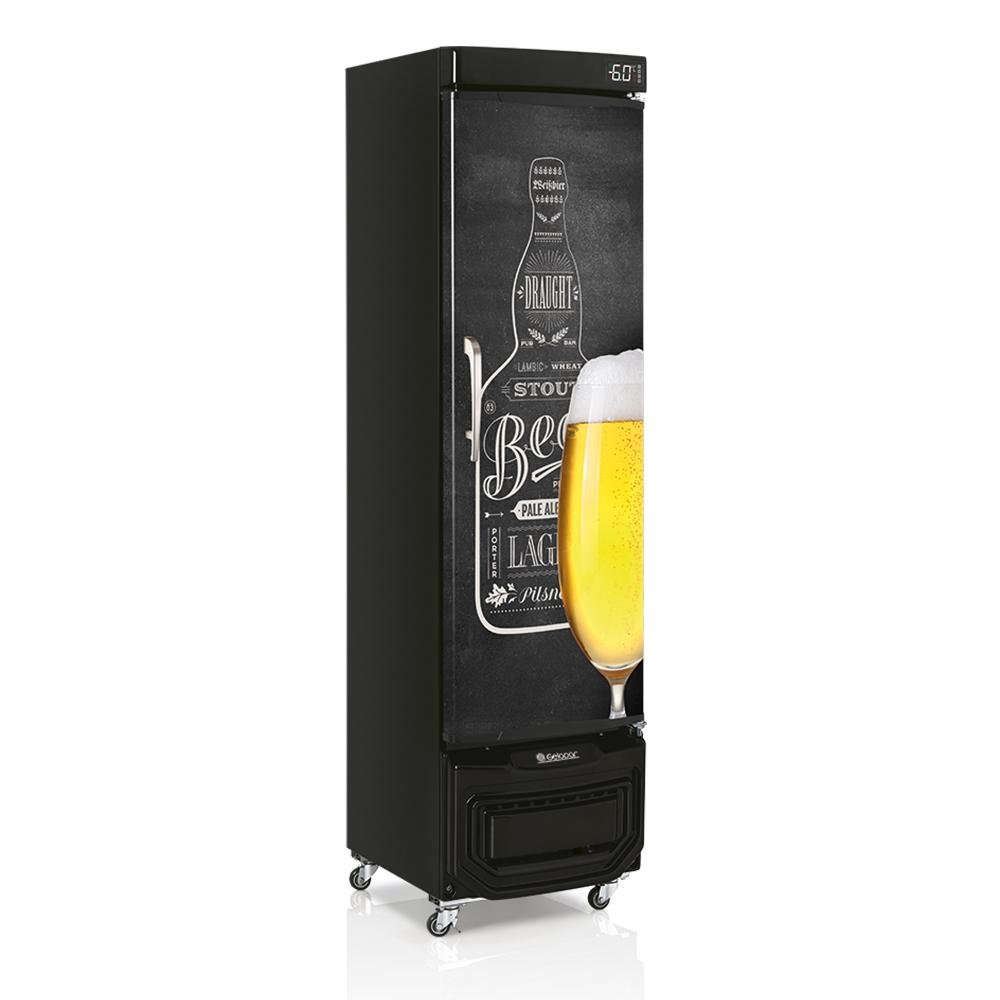 Geladeira/refrigerador 228 Litros 1 Porta Adesivado - Gelopar - 110v - Grb-23 e Qc Pr