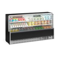 Vitrine Refrigerada Gelopar Universal 2,05 m Preto 50-60Hz 220V GPDA-205R