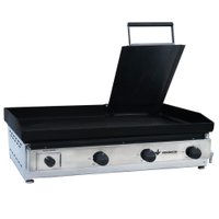Chapa Bifeteira a Gás 80cm Venâncio Deguste Luxo 4,76mm de Espessura com Prensa C80-49804