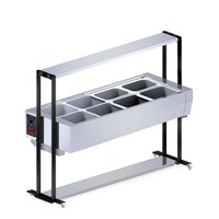 Buffet térmico Saro 8 cubas com tampa Inox 220V BF822