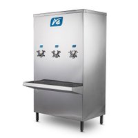 Bebedouro Industrial 100 Litros A4 Inox 2 Torneiras Geladas 1 Natural 110V