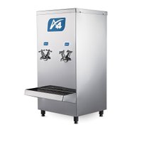 Bebedouro Industrial de Bancada 25 Litros A4 Inox 2 Torneiras Geladas 220V