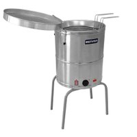 Fritadeira Elétrica Água e Óleo Metvisa Max Bi-Partido 38 Litros 8000W Monofásico 220V FIE20MBIP2205