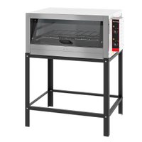 Forno Lastro Elétrico Gastromaq Epóxi 80cm Porta Basculante 220V FLE 800 PB