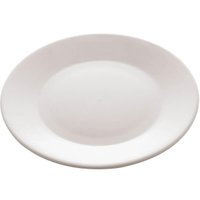 Prato para Sobremesa Porcelana Clean 20,5cm Lyor Mesa Posta Pratinho de Lanche