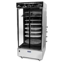 Assador Multiuso Metvisa 130 kg Giratório a Gás GLP 127V AMG130