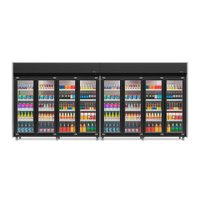 Refrigerador Expositor Vertical 3160 Litros Preto 220V Gelopar GEAS-8P