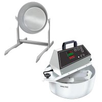 Misturador Elétrico 10 Litros Digital Bivolt com Suporte Vira Panela Saro