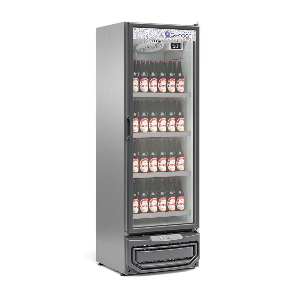 Geladeira/refrigerador 450 Litros 1 Porta Inox - Gelopar - 110v - Gcbc-45ti