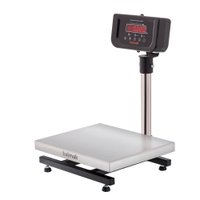 Balança Digital de Plataforma Balmak Serie Mini Inox 12kg Coluna com Bateria K-12ICB-1/M
