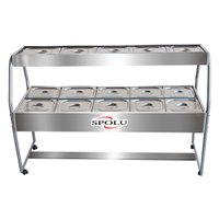 Buffet Combinado Spolu 10 Cubas Quentes 5 Cubas Frias 220V SPL-512CO