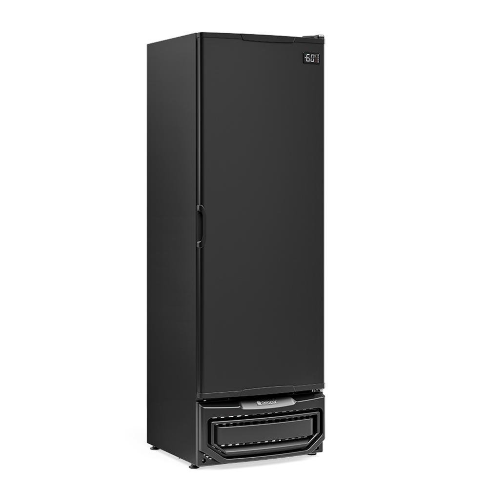 Geladeira/refrigerador 445 Litros 1 Porta Preto Porta de Chapa - Gelopar - 220v - Gcbc-45cpr