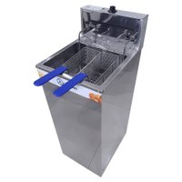 Fritadeira Elétrica Água e Óleo JL Colombo Gabinete Cuba 18 Litros 220V 5000W 148101