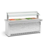 Buffet Refrigerado Gelopar 5 Cubas Branco 220V GBRF-200