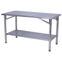 Mesa de Manipulação Benfati Inox 430 70X70CM Paneleiro Liso TB 2