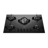 Cooktop a Gás Electrolux 5 Bocas Preto KE5TP - Bivolt