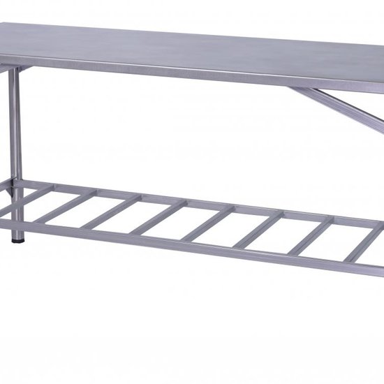 Mesa de Manipulação Benfati Inox 304 120X70CM Paneleiro Gradeado TB 2" 624GR