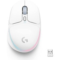 Mouse Gamer Sem fio Logitech G705 Aurora Lightspeed RGB Bluetooth USB Branco - 910-006366