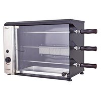 Churrasqueira a Gás Natural de Bancada Vertical Titan Stand 3 Espetos Giratórios 127V