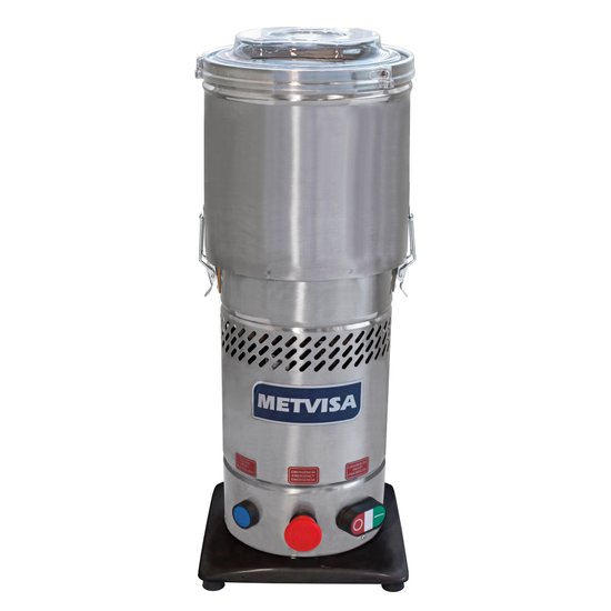 Processador de Alimentos Industrial Metvisa Cutter 8 Litros 220V CUT8220M60N5