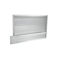 Kit Venezianas de Ventilação Titan 6,8 e 15 Espetos Anodizada