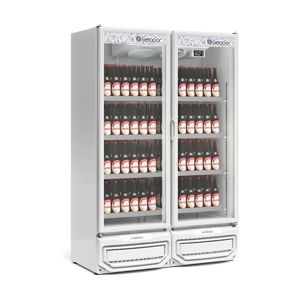 Geladeira/refrigerador 957 Litros 2 Portas Branco - Gelopar - 110v - Gcbc-950br